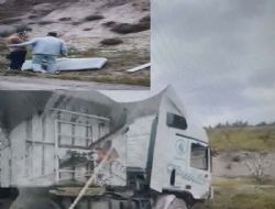 Tır kazası 1 yaralı